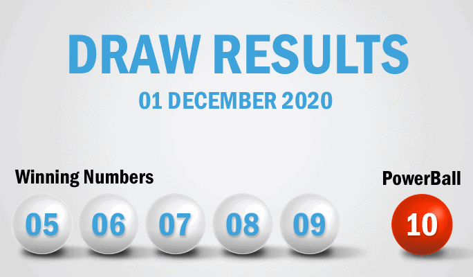 1 December 2020 Powerball Draw