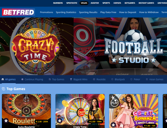 Betfred Casino bet and win