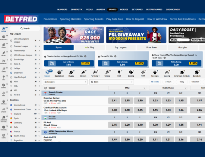 Betfred Home Page Bet and Win