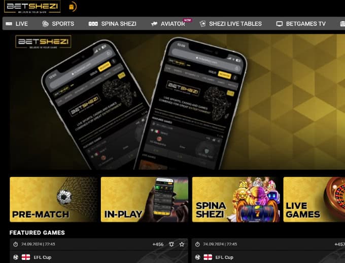 Betshezi Home Page Bet and Win