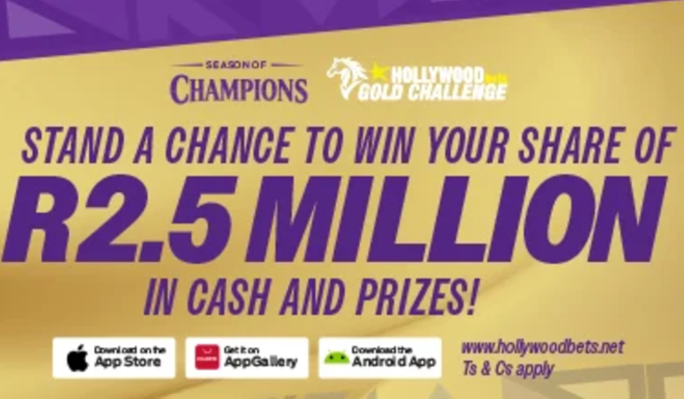 Hollywoodbets Season of Champions 2026 bet and win