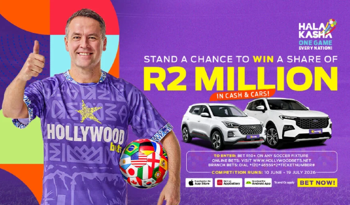 Hollywoodbets Football World Cup Promotion Bet and Win