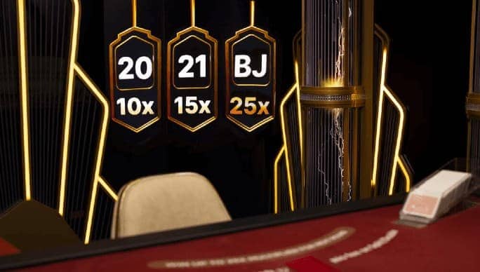 Lightning Blackjack 25x
