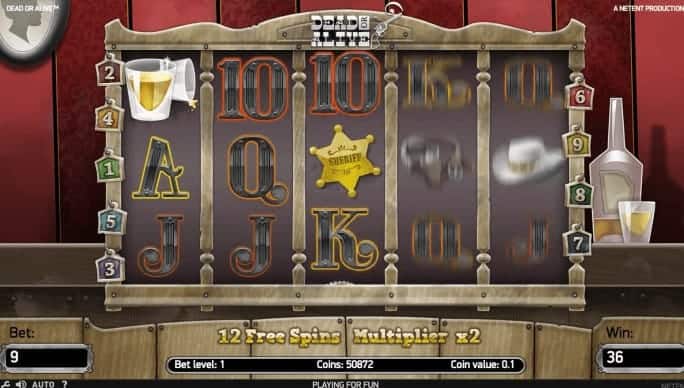 NetEnt Dead Or Alive Free Spins