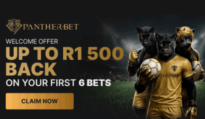 Pantherbet Welcome offer 6x Risk Free Bets Bet & Win