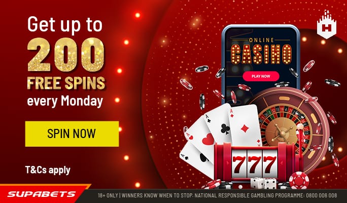 Supabets free spins Monday
