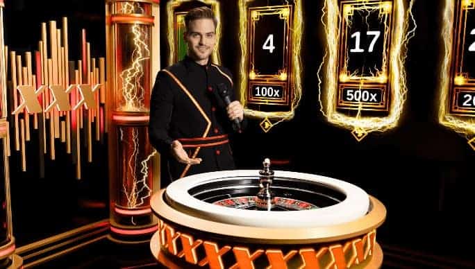 Evolution XXXtreme Lightning Roulette Host