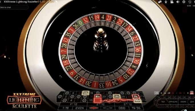 Evolution XXXtreme Lightning Roulette Wheel