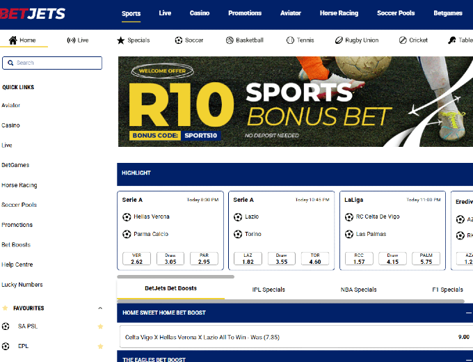 betjets homepage betandwin