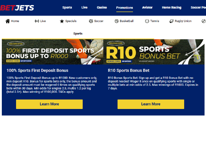 betjets sport promos betandwin