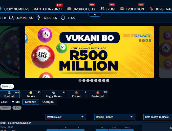 betshack homepage