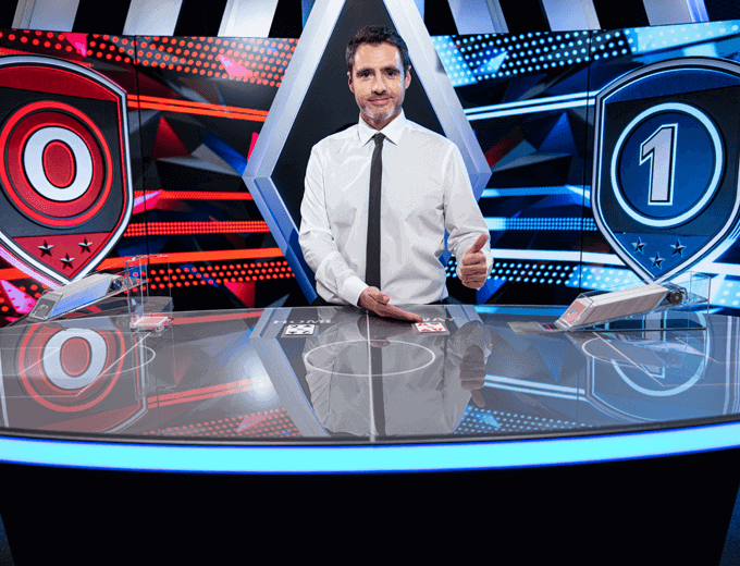Evolution Live Football Studio dealer
