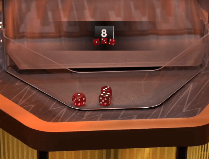 Lightning Dice result