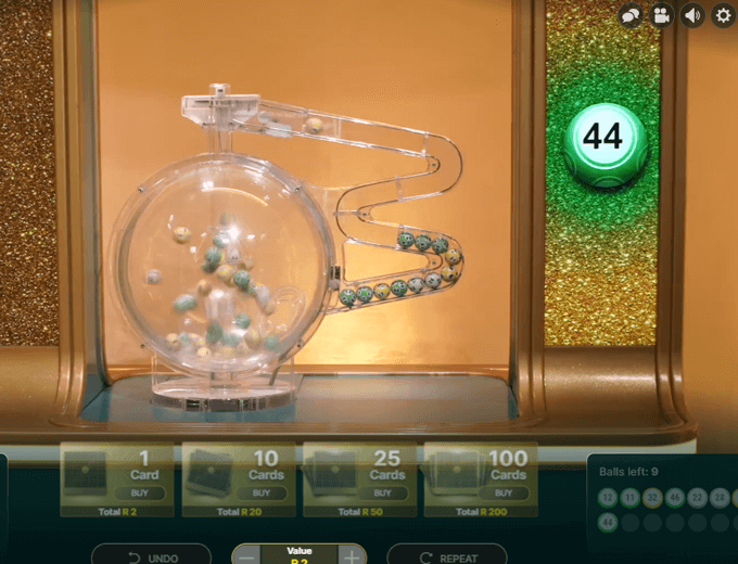 Live Mega Ball draw