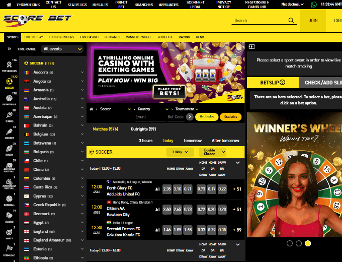 scorebet homepage