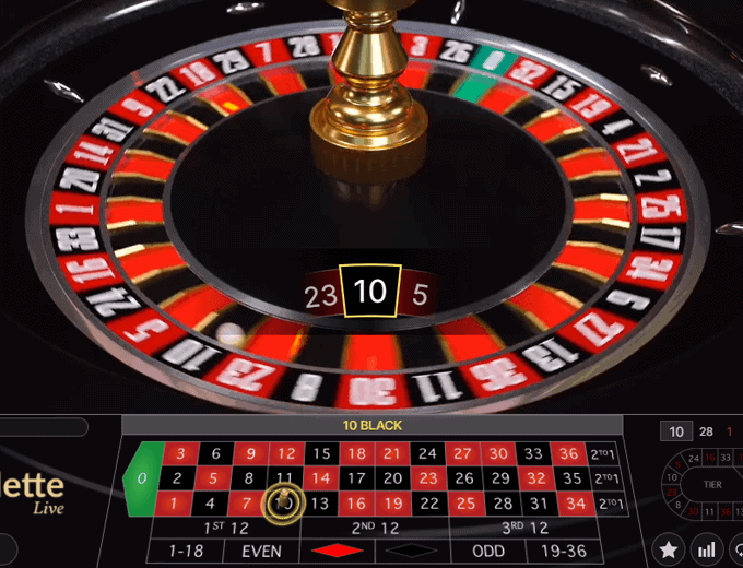 Evolution Speed Roulette Live game result
